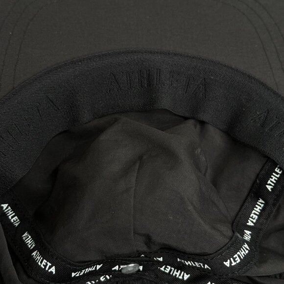 Athleta Black Nylon Adjustable Strap Baseball Cap - Picture 5 of 6